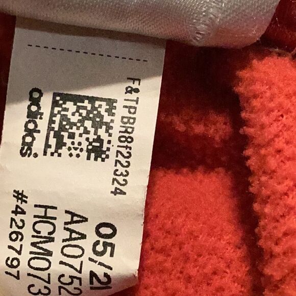 Adidas Red Hoodie Sz 8 Small - Picture 6 of 6